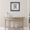 image:imageMikasa 13x16x15 Inch Wood Gallery Portrait Frame Displays one 12x14 Photo Without Mat or 8x10 Photo With Mat GoldBlack