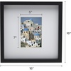 image:imageMikasa 13x16x15 Inch Wood Gallery Portrait Frame Displays one 12x14 Photo Without Mat or 8x10 Photo With Mat GoldBlack