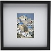 image:imageMikasa 13x16x15 Inch Wood Gallery Portrait Frame Displays one 12x14 Photo Without Mat or 8x10 Photo With Mat GoldBlack