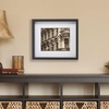image:imageMikasa 13x16x15 Inch Wood Gallery Portrait Frame Displays one 12x14 Photo Without Mat or 8x10 Photo With Mat GoldBlack