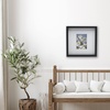 image:imageMikasa 13x16x15 Inch Wood Gallery Portrait Frame Displays one 12x14 Photo Without Mat or 8x10 Photo With Mat GoldBlack