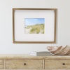 image:imageMikasa 13x16x15 Inch Wood Gallery Portrait Frame Displays one 12x14 Photo Without Mat or 8x10 Photo With Mat GoldChampagne