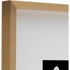 image:imageMikasa 13x16x15 Inch Wood Gallery Portrait Frame Displays one 12x14 Photo Without Mat or 8x10 Photo With Mat GoldChampagne