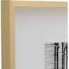 image:imageMikasa 13x16x15 Inch Wood Gallery Portrait Frame Displays one 12x14 Photo Without Mat or 8x10 Photo With Mat GoldGold