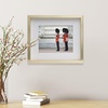 image:imageMikasa 13x16x15 Inch Wood Gallery Portrait Frame Displays one 12x14 Photo Without Mat or 8x10 Photo With Mat GoldGold