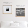image:imageMikasa 13x16x15 Inch Wood Gallery Portrait Frame Displays one 12x14 Photo Without Mat or 8x10 Photo With Mat GoldGold