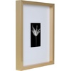 image:imageMikasa 13x16x15 Inch Wood Gallery Portrait Frame Displays one 12x14 Photo Without Mat or 8x10 Photo With Mat GoldGold