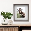 image:imageMikasa 13x16x15 Inch Wood Gallery Portrait Frame Displays one 12x14 Photo Without Mat or 8x10 Photo With Mat GoldGray