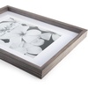image:imageMikasa 13x16x15 Inch Wood Gallery Portrait Frame Displays one 12x14 Photo Without Mat or 8x10 Photo With Mat GoldGray