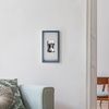 image:imageMikasa 13x16x15 Inch Wood Gallery Portrait Frame Displays one 12x14 Photo Without Mat or 8x10 Photo With Mat GoldNavy