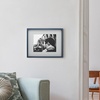 image:imageMikasa 13x16x15 Inch Wood Gallery Portrait Frame Displays one 12x14 Photo Without Mat or 8x10 Photo With Mat GoldNavy