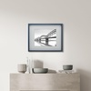 image:imageMikasa 13x16x15 Inch Wood Gallery Portrait Frame Displays one 12x14 Photo Without Mat or 8x10 Photo With Mat GoldNavy