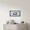 image:imageMikasa 13x16x15 Inch Wood Gallery Portrait Frame Displays one 12x14 Photo Without Mat or 8x10 Photo With Mat GoldNavy