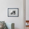 image:imageMikasa 13x16x15 Inch Wood Gallery Portrait Frame Displays one 12x14 Photo Without Mat or 8x10 Photo With Mat GoldNavy