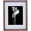 image:imageMikasa 13x16x15 Inch Wood Gallery Portrait Frame Displays one 12x14 Photo Without Mat or 8x10 Photo With Mat GoldWalnut