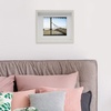 image:imageMikasa 13x16x15 Inch Wood Gallery Portrait Frame Displays one 12x14 Photo Without Mat or 8x10 Photo With Mat GoldWhite