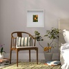 image:imageMikasa 13x16x15 Inch Wood Gallery Portrait Frame Displays one 12x14 Photo Without Mat or 8x10 Photo With Mat GoldWhite