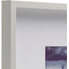 image:imageMikasa 13x16x15 Inch Wood Gallery Portrait Frame Displays one 12x14 Photo Without Mat or 8x10 Photo With Mat GoldWhite