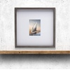 image:imageMikasa 16x16 in Gallery Frame 15x15 in Photo without Mat 5x7 in Photo with Mat 2 mm Beveled Mat Vertical or Horizontal Display Gray