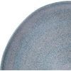image:imageMikasa Benson 12 Piece Stoneware Dinnerware Set Service for 4 Plate and Bowl Modern with Organic Freeform Shape for Everyday Dining Blue