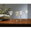 image:imageMikasa Cheers 10Ounce Martini Glasses Fun Etched Designs Durable Clear Glass Cocktail Glassware Set of 4 Perfect for Entertaining and Gifting