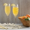 image:imageMikasa Cheers Stemless Wine Glasses Set of 4 17Ounce Clear Glasses Durable and Elegant Perfect for Red or White Wine Dishwasher SafeChampagne Flute