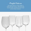 image:imageMikasa Cheers Stemless Wine Glasses Set of 4 17Ounce Clear Glasses Durable and Elegant Perfect for Red or White Wine Dishwasher SafeWhite Wine Glass