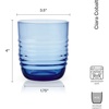 image:imageMikasa Ciara 14 Oz Double Old Fashioned Rocks Juice Water Beverage Cups Set of 4 Cobalt