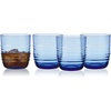 image:imageMikasa Ciara 14 Oz Double Old Fashioned Rocks Juice Water Beverage Cups Set of 4 Cobalt