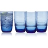 image:imageMikasa Ciara 18 Oz Highball Tall Juice Water Beverage Drinking Glasses Cups Set of 4 Cobalt