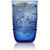 image:imageMikasa Ciara 18 Oz Highball Tall Juice Water Beverage Drinking Glasses Cups Set of 4 Cobalt