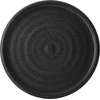 image:imageMikasa Declan 12 Piece Stoneware Dinnerware Set Service for 4 Modern Black Plate and Bowl Dishes with High Rims Black