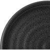 image:imageMikasa Declan 12 Piece Stoneware Dinnerware Set Service for 4 Modern Black Plate and Bowl Dishes with High Rims Black