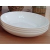 image:imageMikasa Delray 14Inch Oval Platter and 9Inch Vegetable Bowl Set White  51882949 Round Pasta Bowls Set of 4