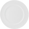 image:imageMikasa Delray 40Piece Bone China Dinnerware Set White Round Dishes for 8  Dinner Plates Salad Plates Cereal Bowls Fruit Bowls and MugsTrellis
