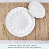 image:imageMikasa Elodie Scalloped 12 Piece Bone China Durable Chip Resistant Lightweight Dinnerware Set Service for 4 White