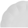 image:imageMikasa Flora Scalloped Lightweight Chip Resistant Bone China 12 Piece Plate Bowl Dinnerware Set Service for 4 White