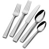 image:imageMikasa French Countryside 65Piece Flatware Set Service for 12 1810 Stainless Steel Silverware Set with Hostess Serving Pieces Dishwasher Safe65 Piece Set