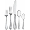 image:imageMikasa French Countryside 65Piece Flatware Set Service for 12 1810 Stainless Steel Silverware Set with Hostess Serving Pieces Dishwasher Safe65 Piece Set