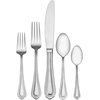 image:imageMikasa French Countryside 65Piece Flatware Set Service for 12 1810 Stainless Steel Silverware Set with Hostess Serving Pieces Dishwasher Safe65 Piece Set