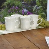 image:imageMikasa French Countryside Mugs White Set of 4  F900041511 Ounces