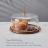 image:imageMikasa Glenwood Party Punch Bowl Set with Punch Cups and Ladle 8 PieceCovered Cake Plate Stand