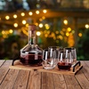 image:imageMikasa Glenwood Party Punch Bowl Set with Punch Cups and Ladle 8 PieceDecanter Set