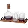 image:imageMikasa Glenwood Party Punch Bowl Set with Punch Cups and Ladle 8 PieceDecanter Set
