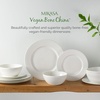 image:imageMikasa Patterson Vegan Bone China Chip Resistant 12 Piece Dinnerware Set Service for 4Patterson