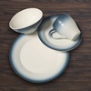 image:imageMikasa Swirl 4Piece Place Setting Service for 1 Ombre GraphiteBlue