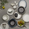 image:imageMikasa Swirl 4Piece Place Setting Service for 1 Ombre GraphiteOmbre Graphite