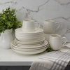 image:imageMikasa Swirl Coupe 16 Piece Dinnerware Set Service For 4 White