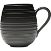 image:imageMikasa Swirl Coupe Black 4 Piece Place Setting Service For 1 Graphite Ombre