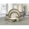 image:imageMikasa Swirl Ombre Grey 16 Piece Dinnerware Set Service for 4Ombre Mocha